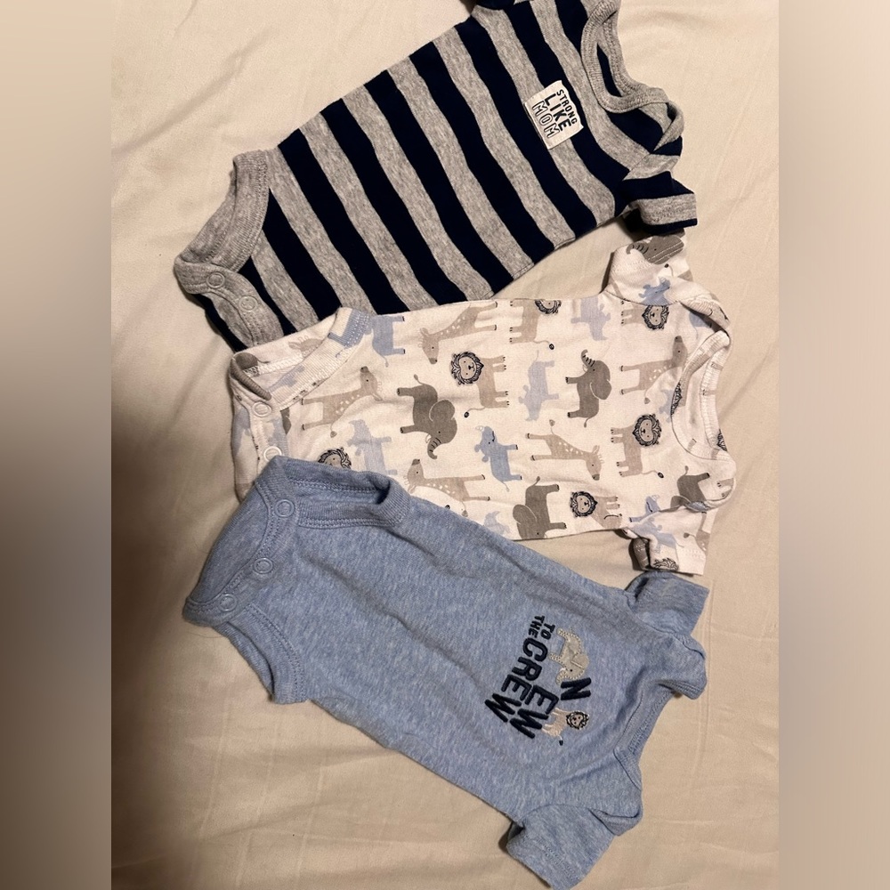 Preemie boys never used set